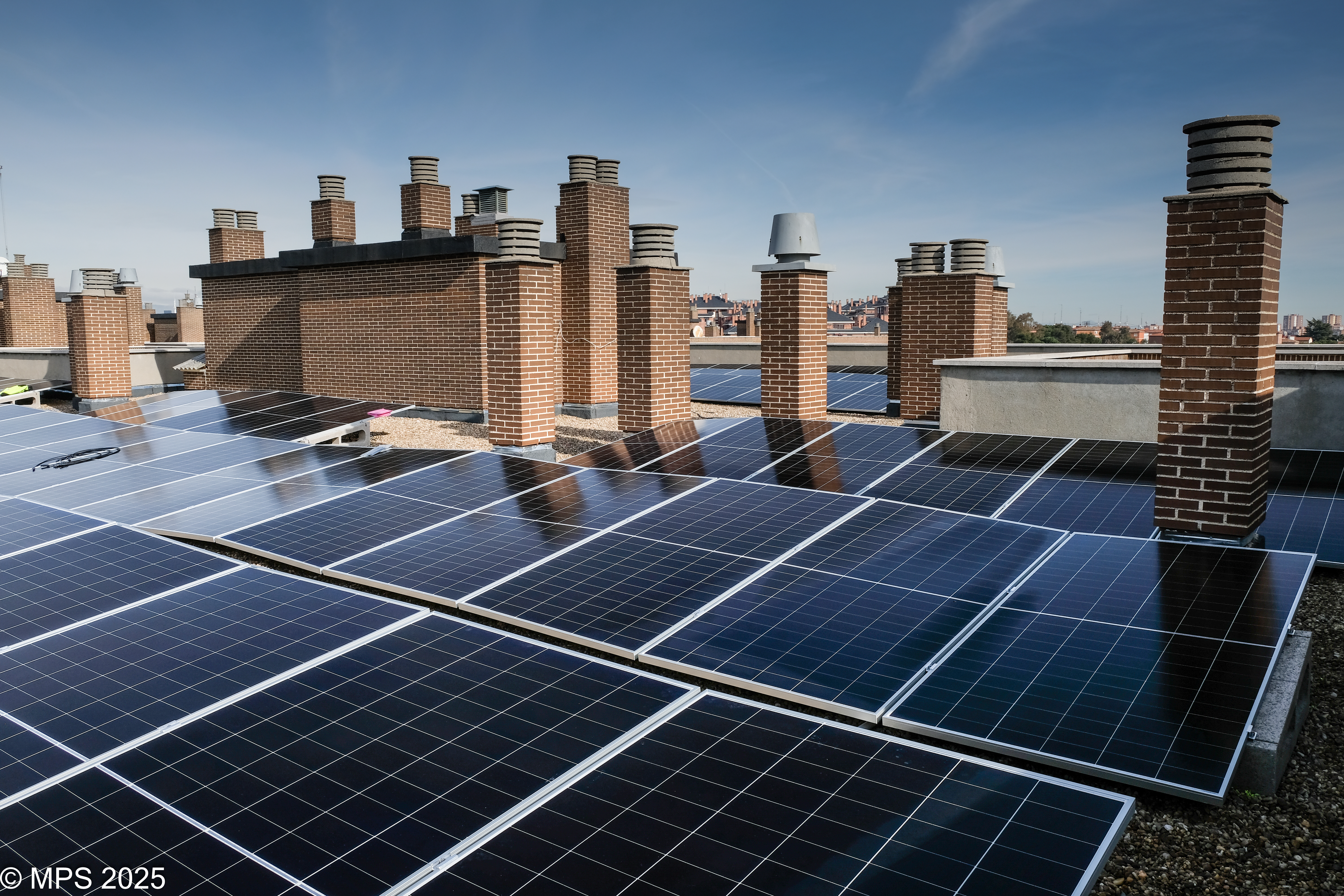 
Placas en la orientación sur (portales B,C y D) 
														